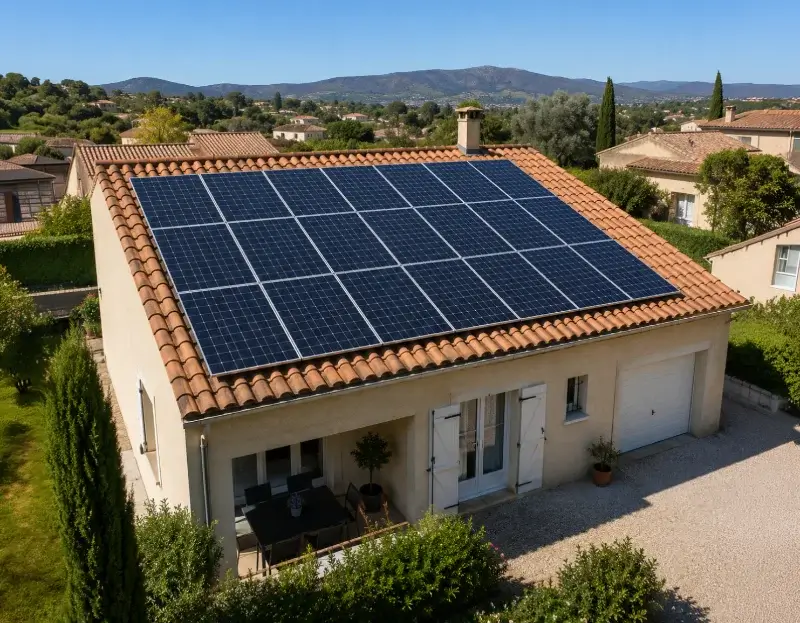 Prime à l'autoconsommation panneaux solaires Leyrieu — aide financière de l'État